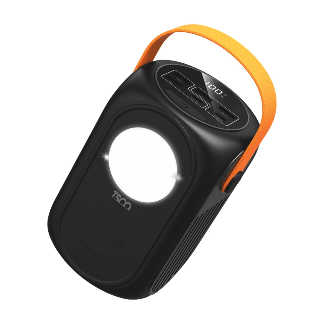 پاوربانک فست شارژ TSCO 60000mAh مدل TP 6002 22.5W - دارای 6 خروجی - مشکی  (گارانتی 12 ماهه TSCO)